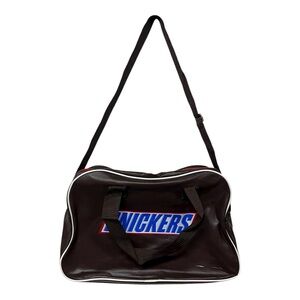 Vintage‎ Snickers Logo Brown Duffel Bag
